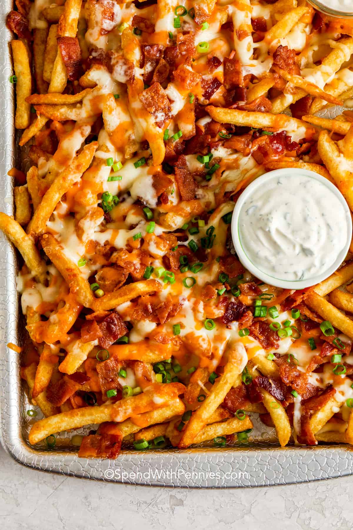 Bacon & cheesy fries