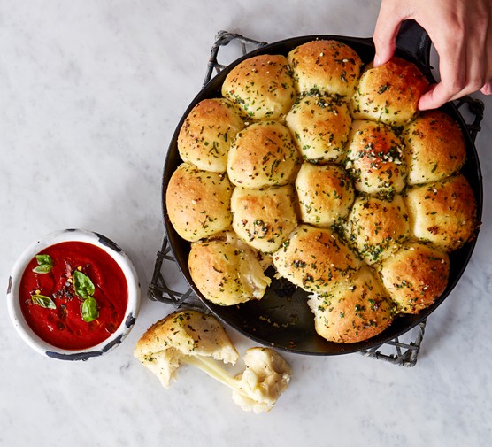 Cheesy dough balls