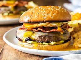 Egg & Bacon Burger