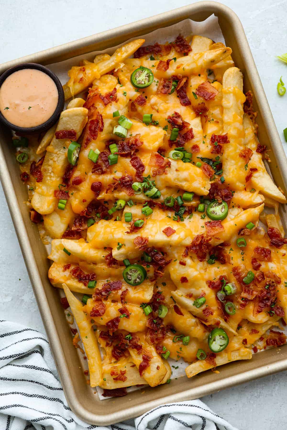 Pepperoni & cheesy loaded fries