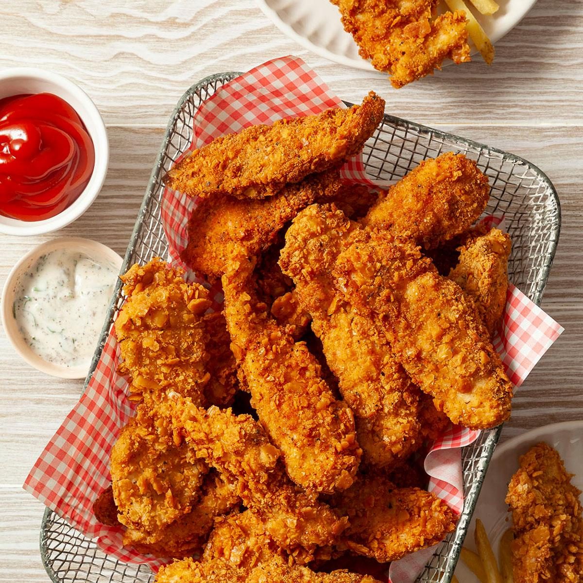 Chicken strips spice