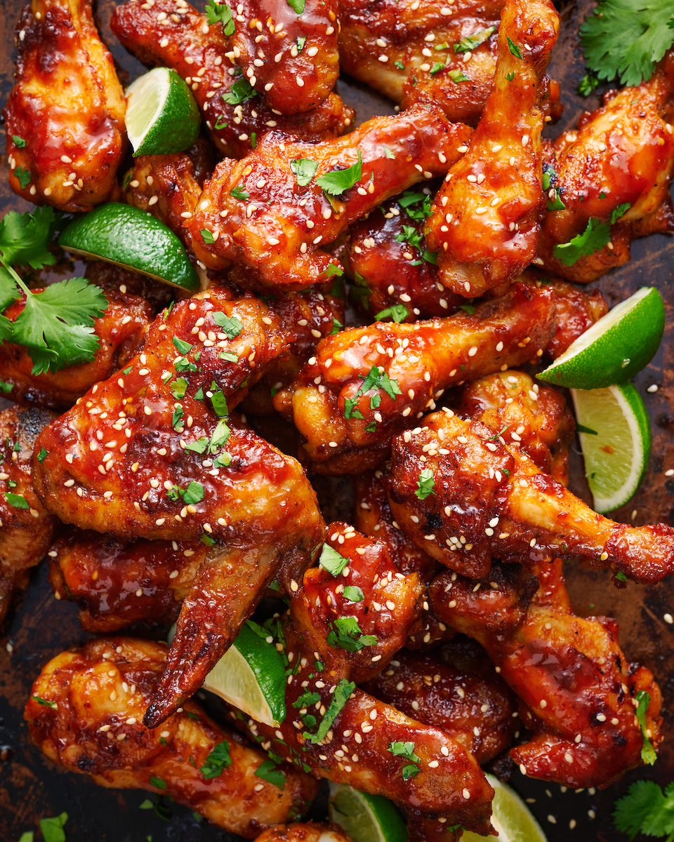 Spice chicken wings